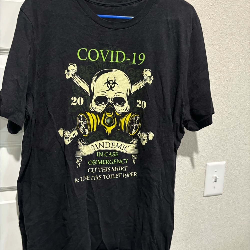 Men’s Black Graphic novelty T-Shirt